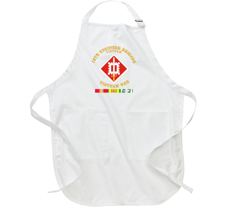 Army - 18th Engineer Brigade Vietnam - Vietnam War W Svc - Apron