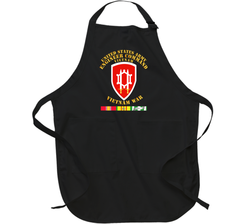 Army - Us Army Eng Cmd Vietnam - Vietnam War  W Svc Apron