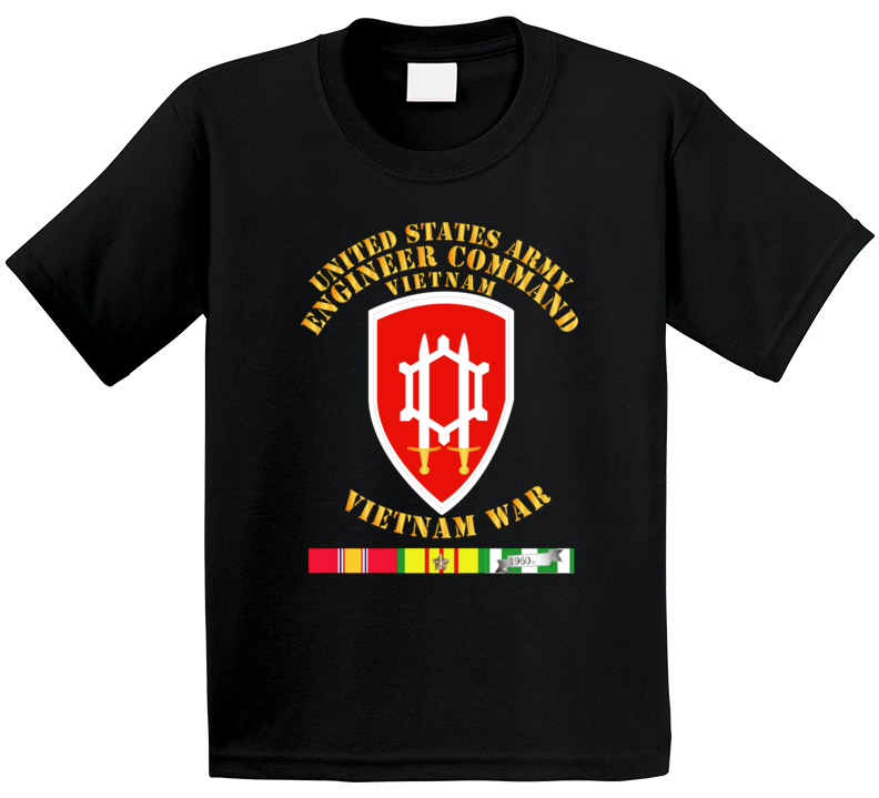 Army - Us Army Eng Cmd Vietnam - Vietnam War  W Svc Kids