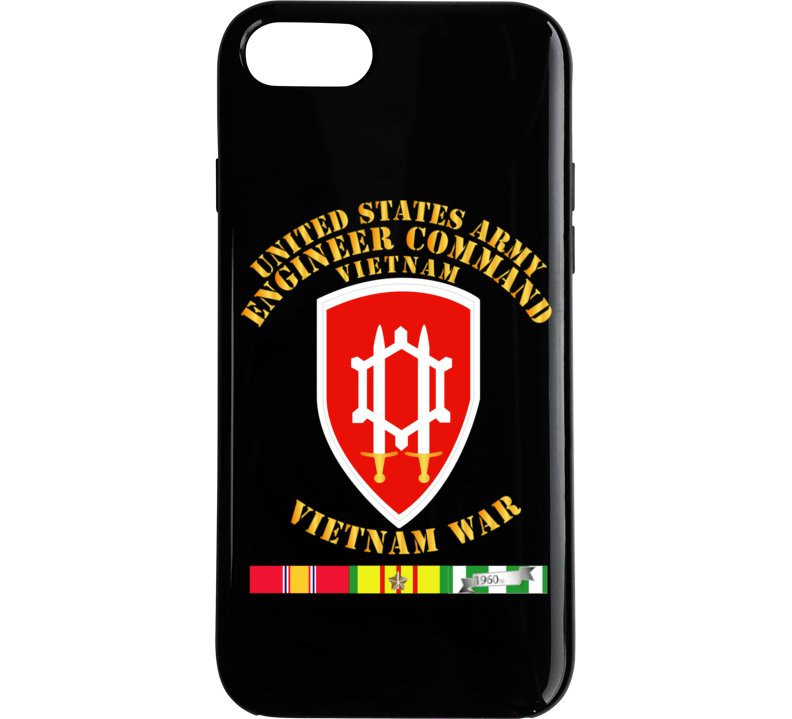 Army - Us Army Eng Cmd Vietnam - Vietnam War  W Svc Phone Case