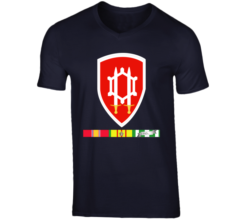 Army - Us Army Eng Cmd Vietnam - Vietnam War W Svc Wo Txt T Shirt