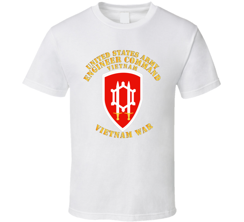 Army - Us Army Eng Cmd Vietnam - Vietnam War T Shirt