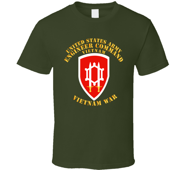 Army - Us Army Eng Cmd Vietnam - Vietnam War T Shirt