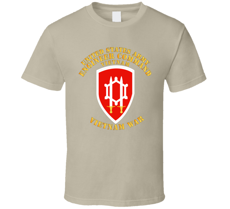 Army - Us Army Eng Cmd Vietnam - Vietnam War T Shirt