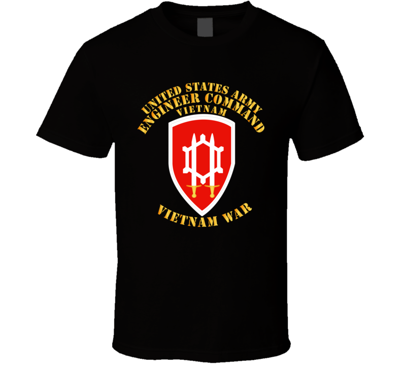 Army - Us Army Eng Cmd Vietnam - Vietnam War T Shirt