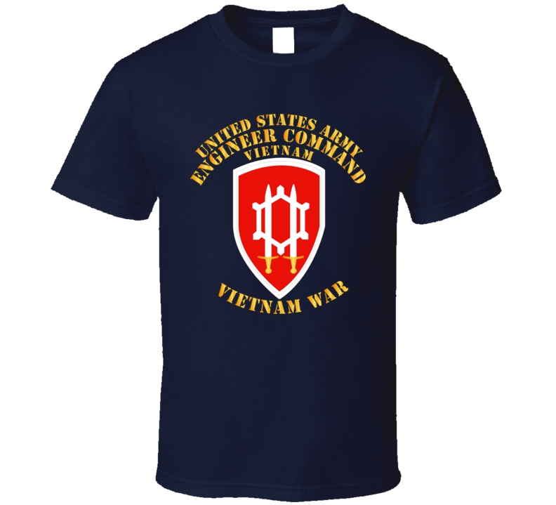 Army - Us Army Eng Cmd Vietnam - Vietnam War T Shirt