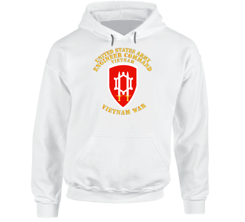 Army - Us Army Eng Cmd Vietnam - Vietnam War Hoodie