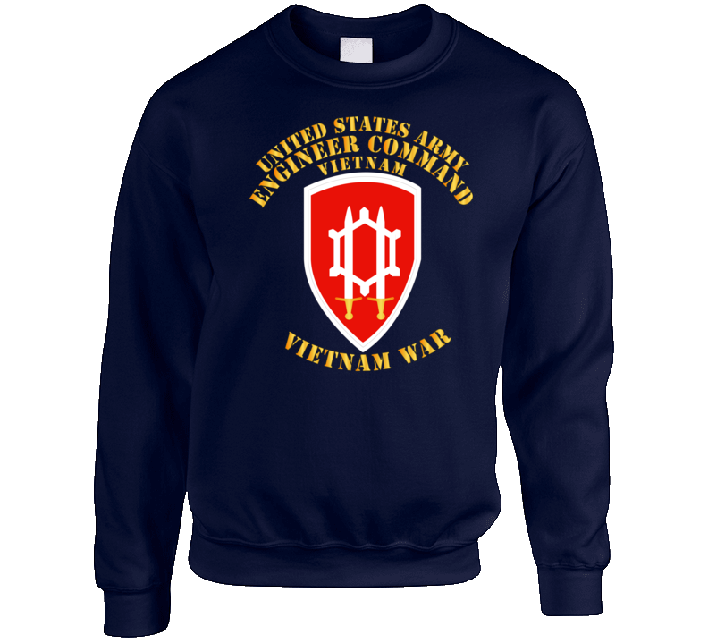 Army - Us Army Eng Cmd Vietnam - Vietnam War Sweat Shirt