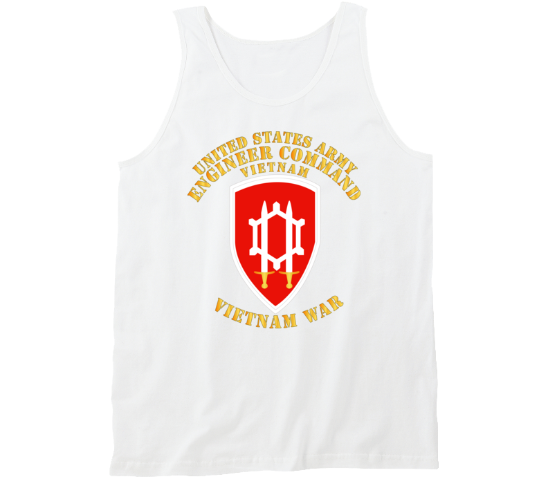 Army - Us Army Eng Cmd Vietnam - Vietnam War Tanktop