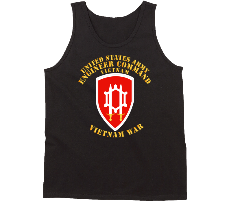 Army - Us Army Eng Cmd Vietnam - Vietnam War Tanktop