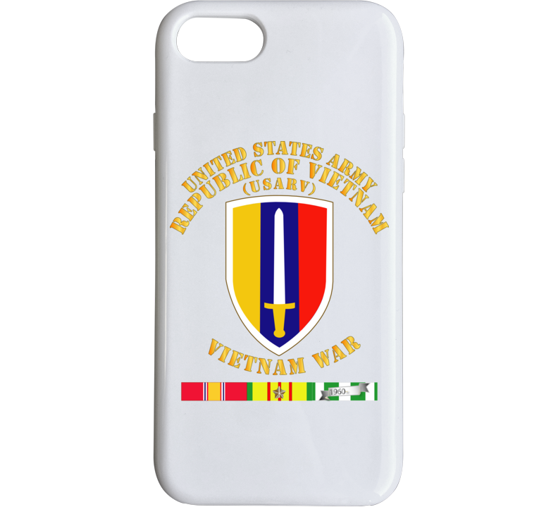 Army - Us Army Vietnam - Usarv - Vietnam War W Svc Phone Case