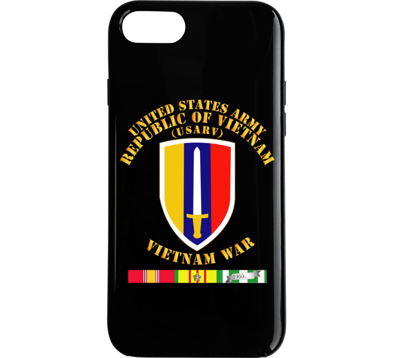 Army - Us Army Vietnam - Usarv - Vietnam War W Svc Phone Case