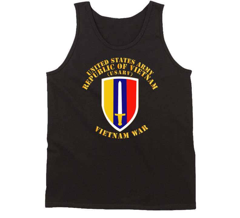 Army - Us Army Vietnam - Usarv - Vietnam War Tanktop