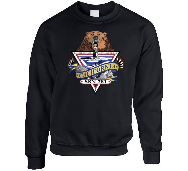 Navy - Uss California (ssn-781) Wo Txt Sweatshirt T Shirt