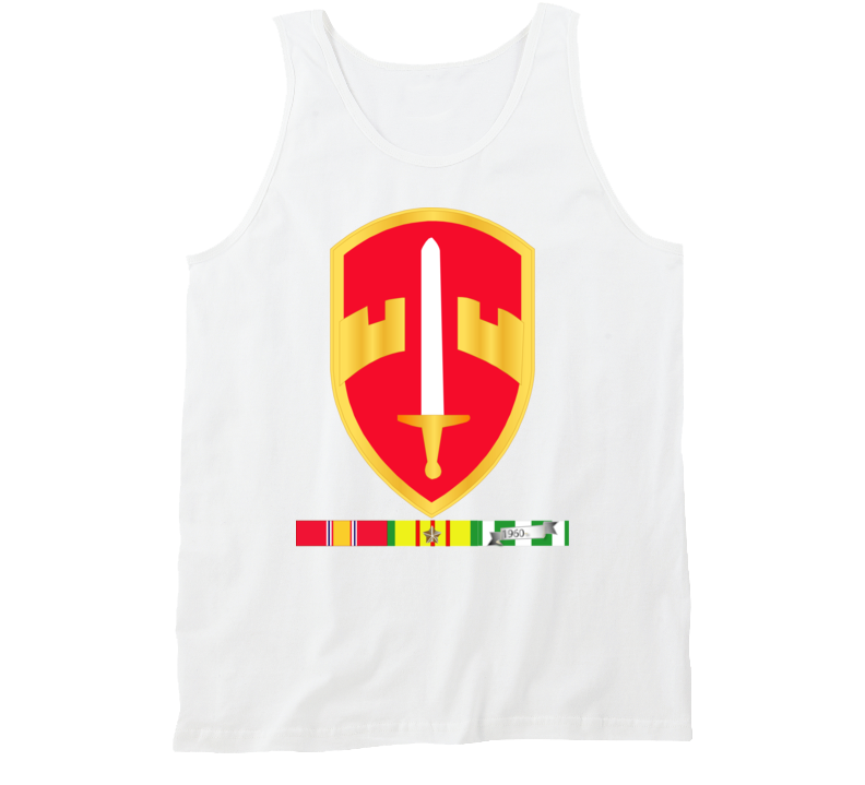 Army - Military Assistance Cmd - Vietnam - Macv - Vietnam War W Svc Wo Txt Tanktop