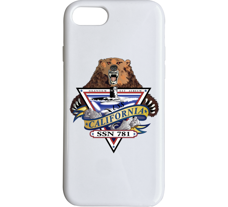 Navy - Uss California (ssn-781) Wo Txt Phone Case