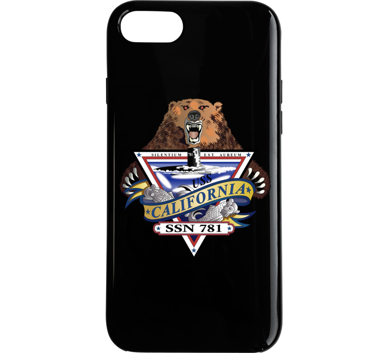 Navy - Uss California (ssn-781) Wo Txt Phone Case
