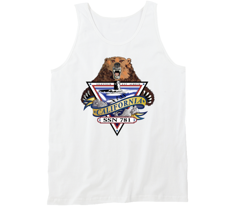 Navy - Uss California (ssn-781) Wo Txt Tanktop