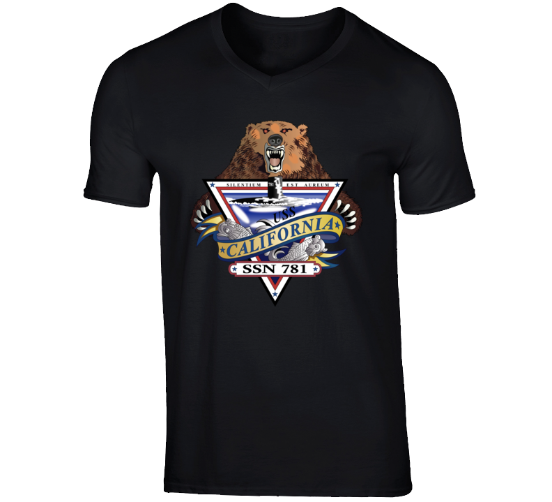 Navy - Uss California (ssn-781) Wo Txt T Shirt
