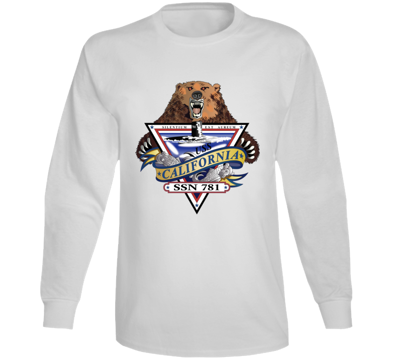 Navy - Uss California (ssn-781) Wo Txt Long Sleeve Long Sleeve