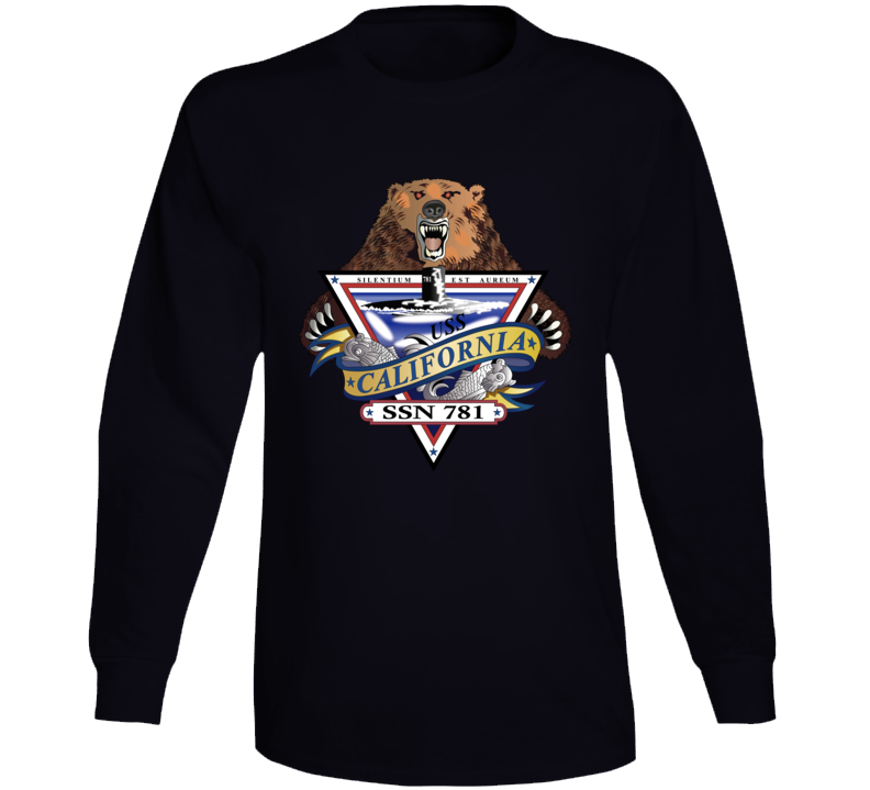 Navy - Uss California (ssn-781) Wo Txt Long Sleeve Long Sleeve