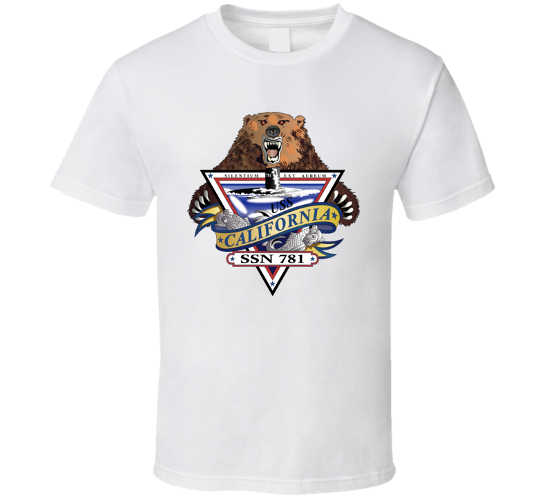 Navy - Uss California (ssn-781) Wo Txt T Shirt