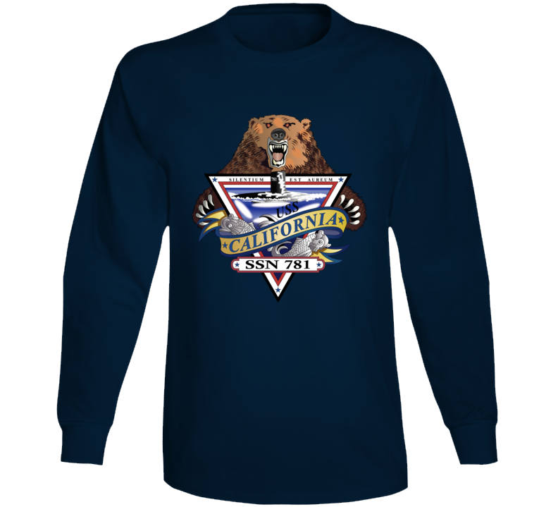 Navy - Uss California (ssn-781) Wo Txt Long Sleeve Long Sleeve