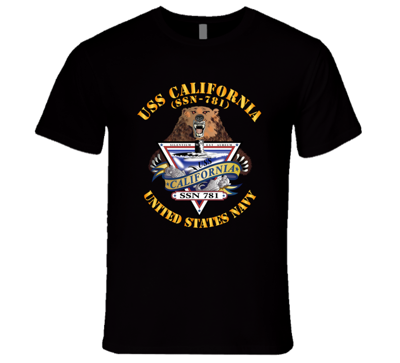 Navy - Uss California (ssn-781) Premium T Shirt