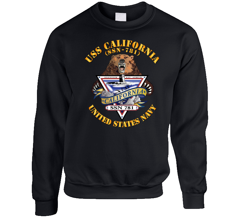 Navy - Uss California (ssn-781) Sweatshirt T Shirt