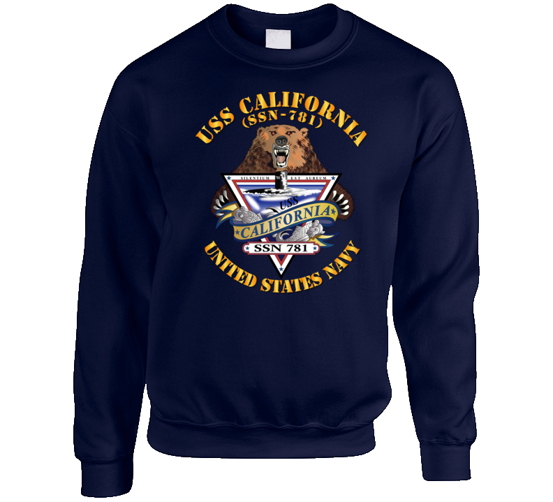 Navy - Uss California (ssn-781) Sweatshirt T Shirt