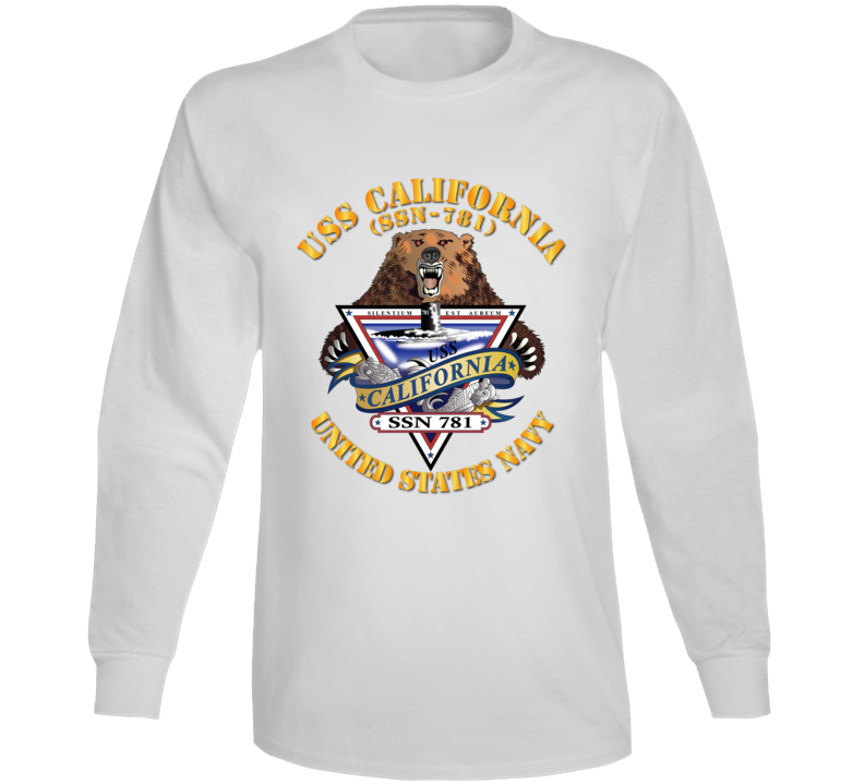 Navy - Uss California (ssn-781) Long Sleeve Long Sleeve