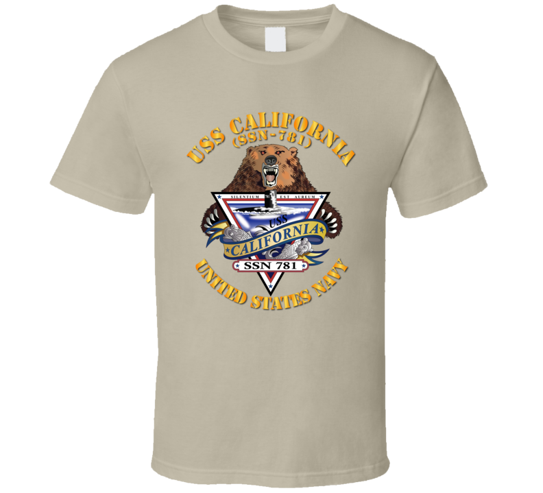Navy - Uss California (ssn-781) T Shirt