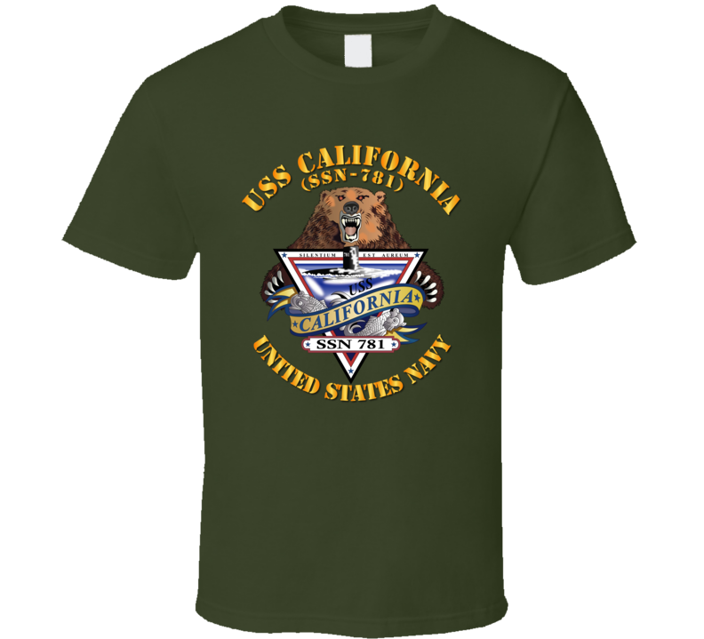 Navy - Uss California (ssn-781) T Shirt