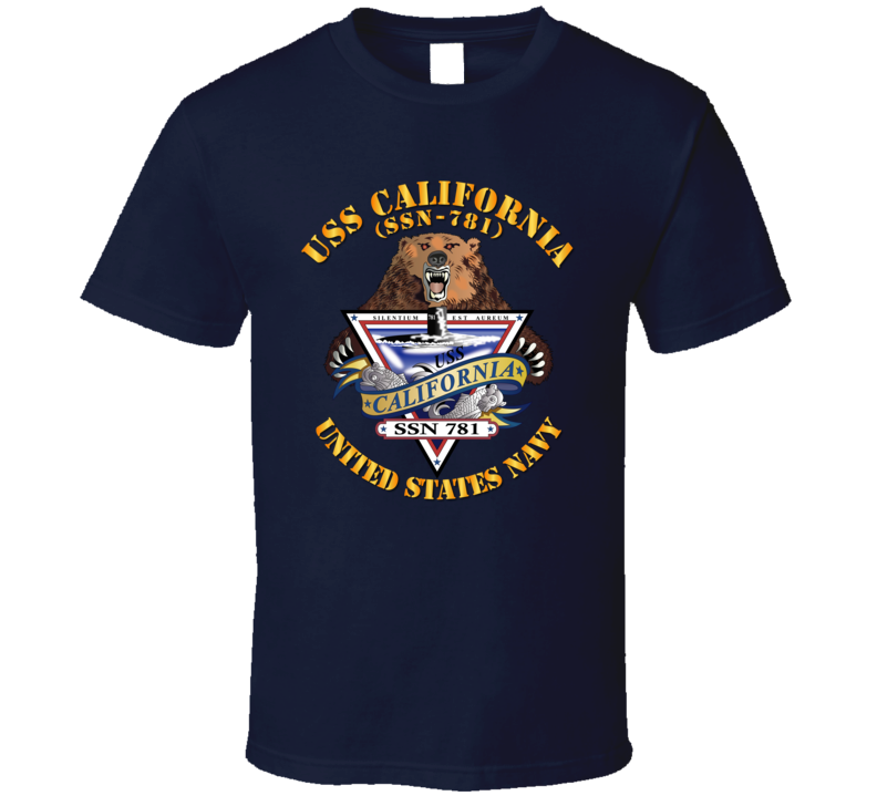 Navy - Uss California (ssn-781) T Shirt