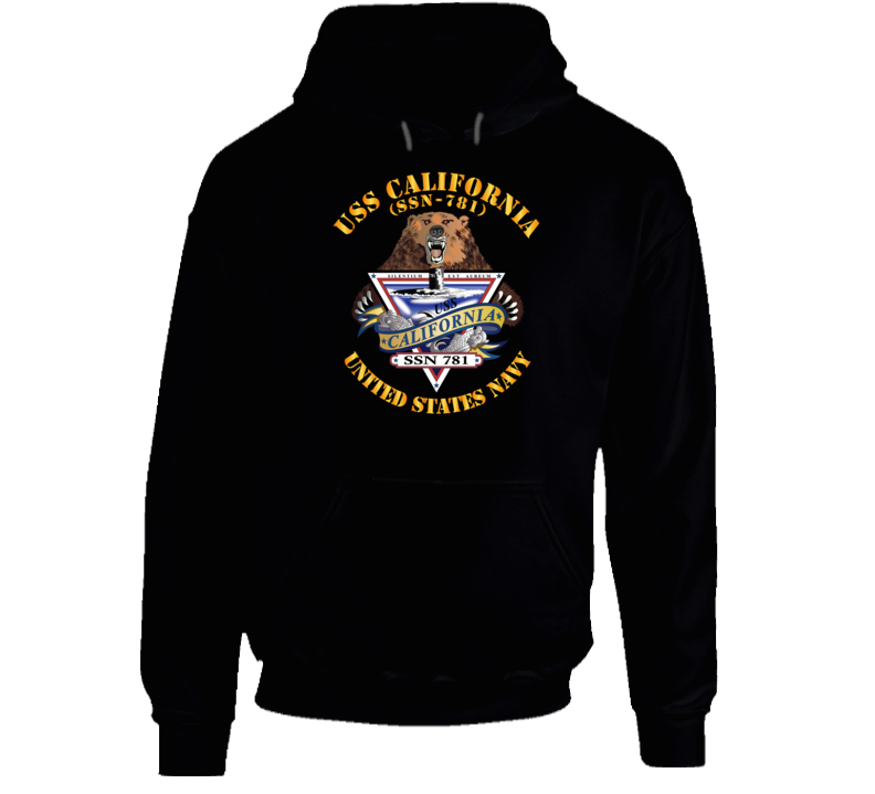Navy - Uss California (ssn-781) Hoodie