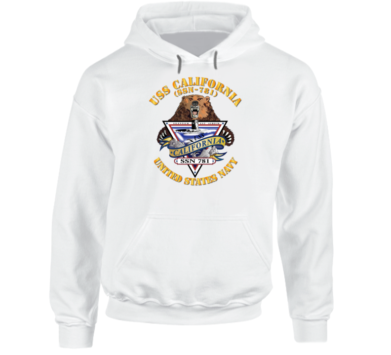 Navy - Uss California (ssn-781) Hoodie