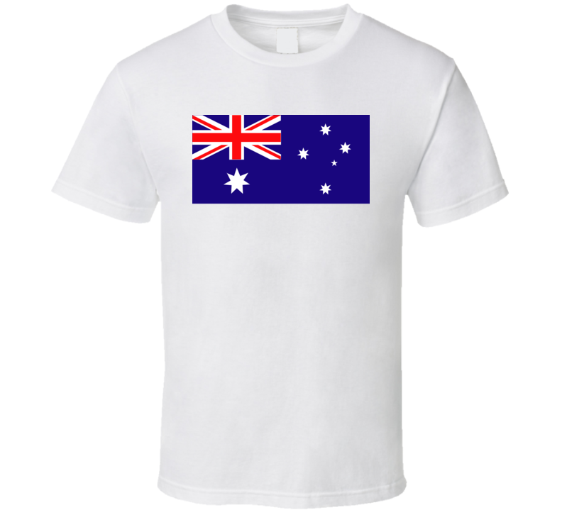 Flag - Australia Wo Txt T Shirt