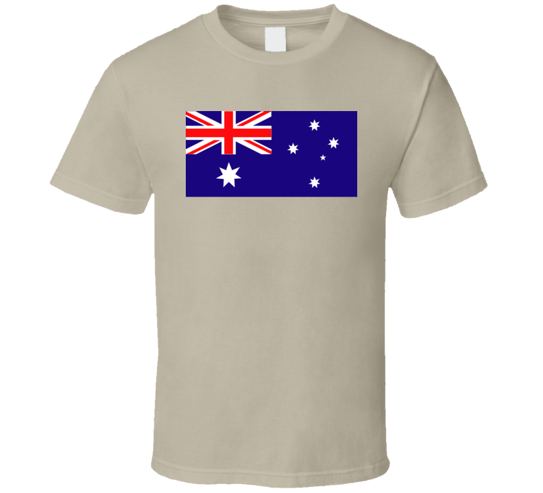 Flag - Australia Wo Txt T Shirt