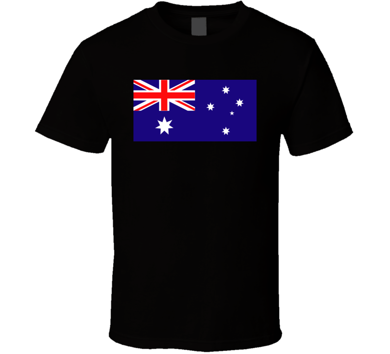 Flag - Australia Wo Txt T Shirt