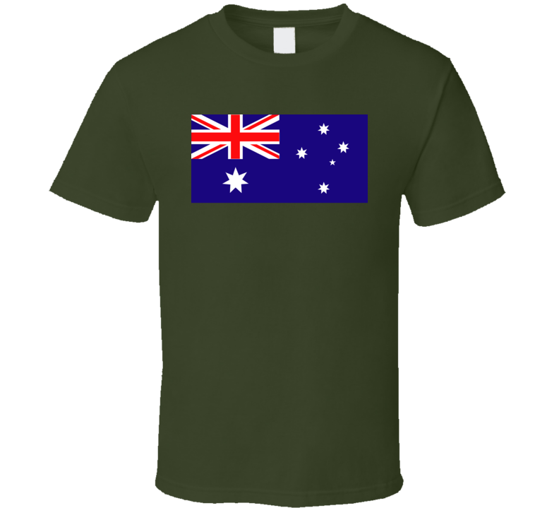 Flag - Australia Wo Txt T Shirt