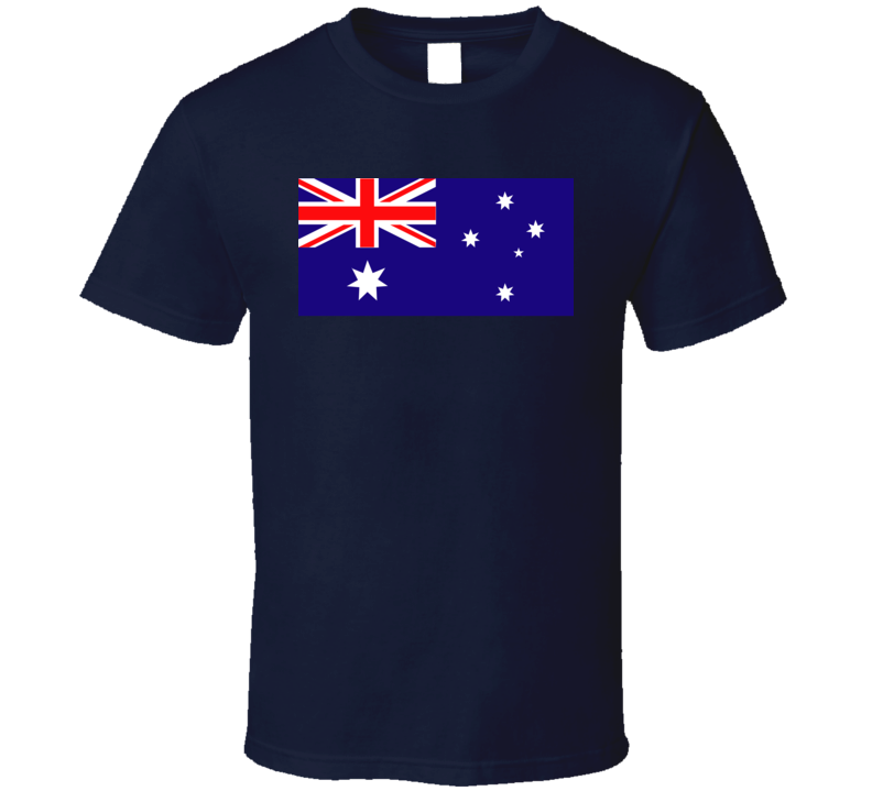 Flag - Australia Wo Txt T Shirt