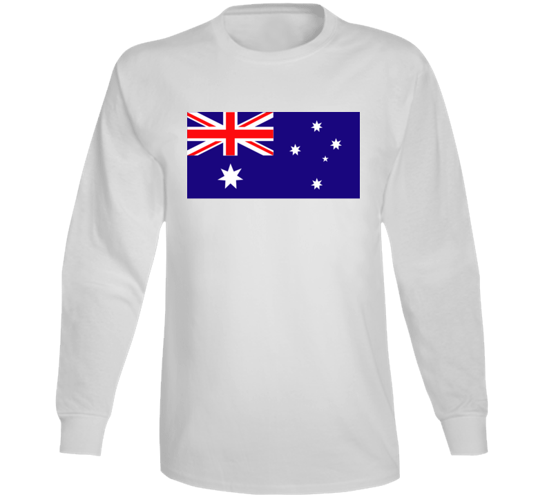 Flag - Australia Wo Txt Long Sleeve