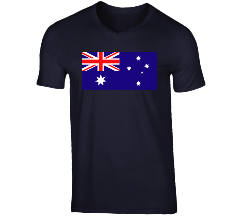 Flag - Australia Wo Txt T Shirt