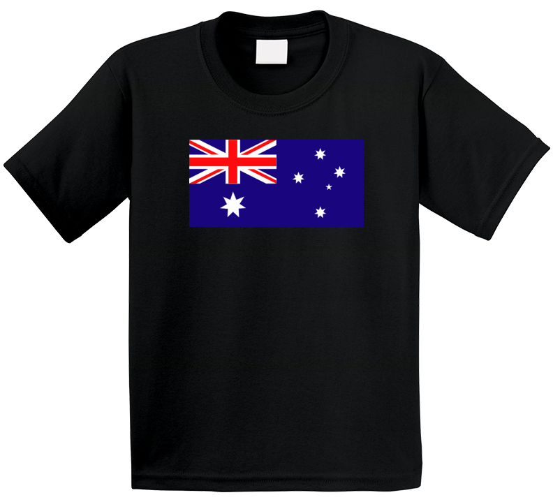 Flag - Australia Wo Txt T Shirt