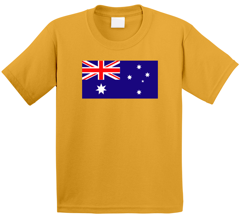 Flag - Australia Wo Txt T Shirt