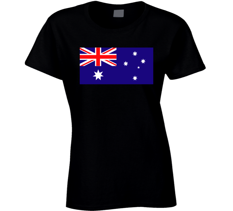 Flag - Australia Wo Txt T Shirt