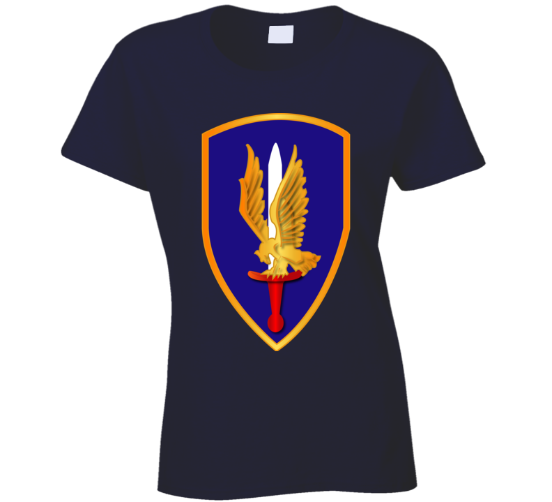 Army - 1st Aviation Brigade Vietnam Wo Txt Ladies T Shirt
