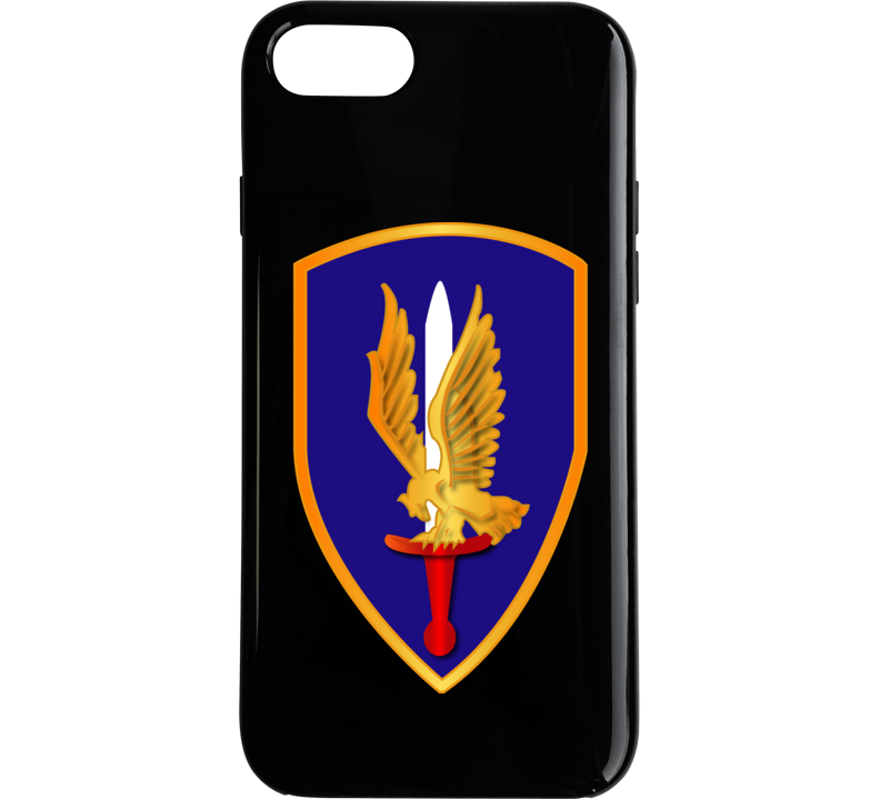 Army - 1st Aviation Brigade Vietnam Wo Txt Phone Case