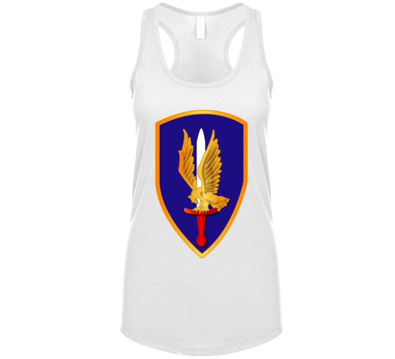 Army - 1st Aviation Brigade Vietnam Wo Txt Ladies T Shirt