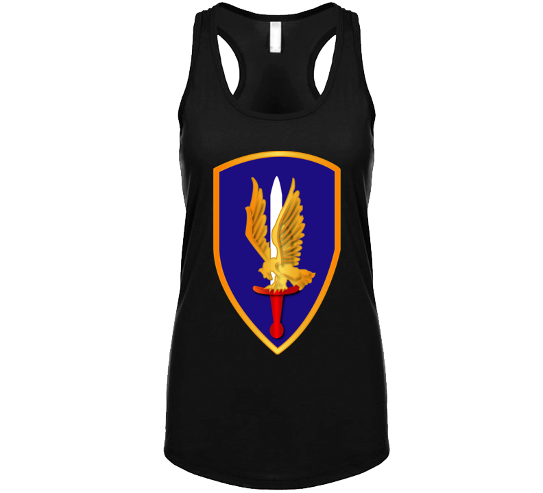 Army - 1st Aviation Brigade Vietnam Wo Txt Ladies T Shirt